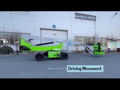 Elevación de carga de telescopio diésel altura de trabajo 20 m